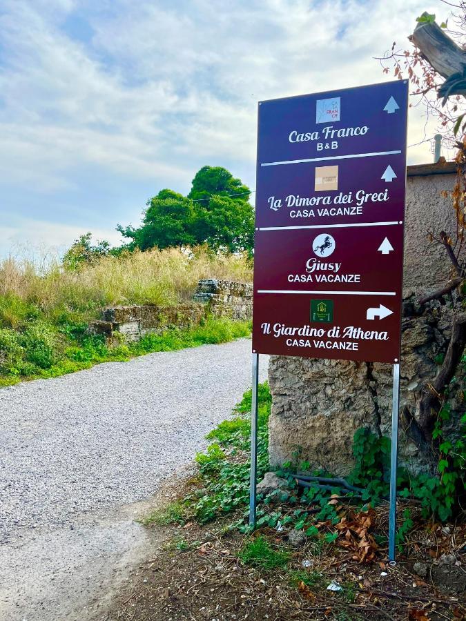 Apartmán Il Giardino Di Athena 1 Paestum Exteriér fotografie